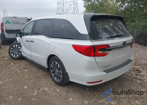 2023 Honda Odyssey Ex-L z USA, uszkodzony, nr VIN 5FNRL6H60PB077814